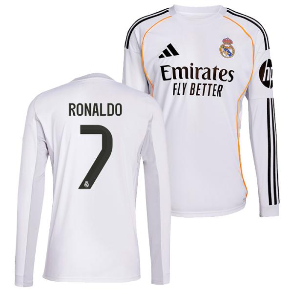 adidas（アディダス） ○レアルマドリード 25-26 ホーム 長袖