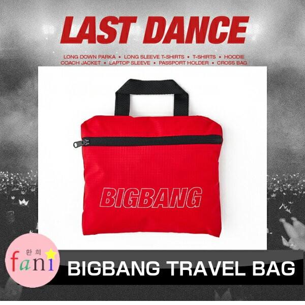 LAST DANCE】BIGBANG BIGBANG TRAVEL BAG 公式 グッズ【YG公式グッズ