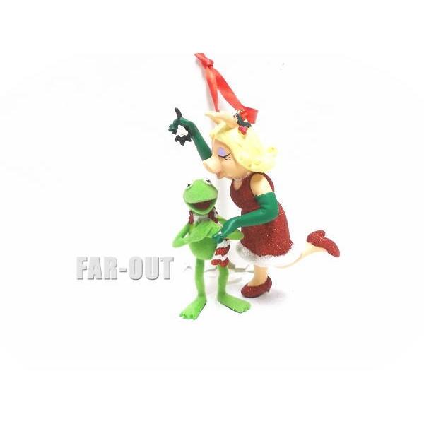 ディズニー マペッツ カーミット&ミス・ピギー クリスマス ヤドリギの