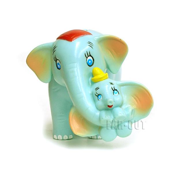 ダンボ&お母さんジャンボ 黄帽子 三菱銀行 貯金箱 フィギュア