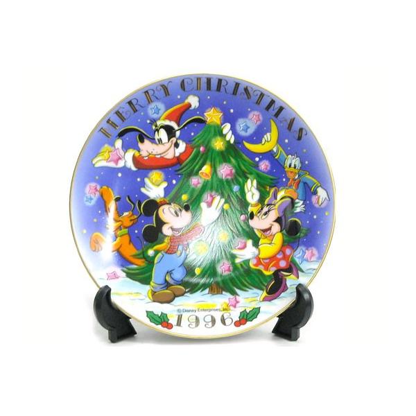 ディズニー クリスマス イヤープレート 1996年 ミッキー&フレンズ 今泉