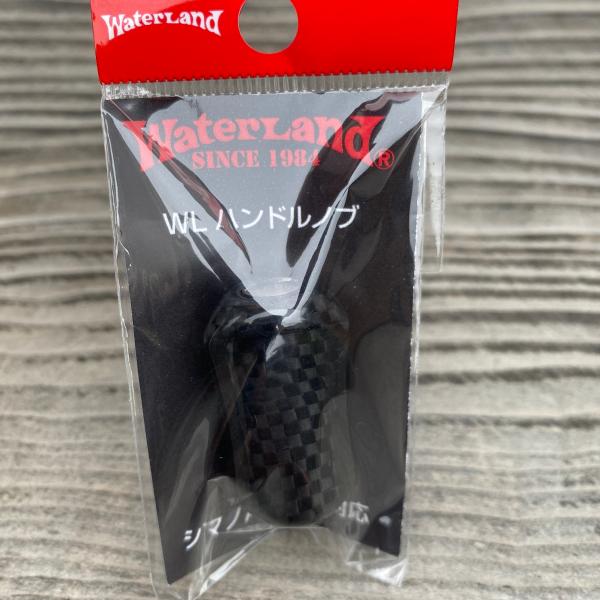 WLハンドルノブ ウォーターランド カーボン ハンドルノブ 平形 リール