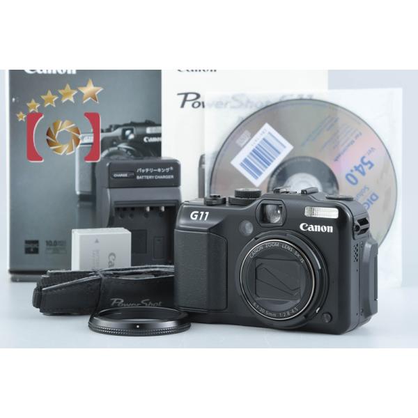 PowerShot 【中古】Canon キヤノン G11 コンパクトデジタルカメラ 元箱