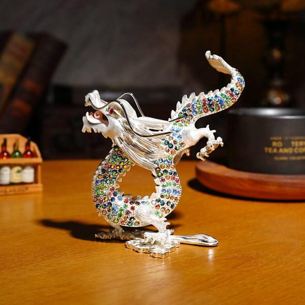 龍の置物 クリスタル スピリチュアル 風水 昇運金龍 龍神様 インテリア