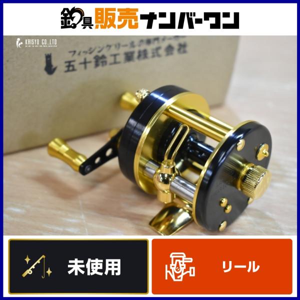 五十鈴工業 DD310SSS Black/Gold ISUZU ベイトリール ダイレクトリール