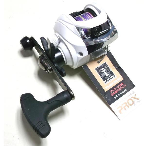 PROX（プロックス） 船釣用リール「攻棚浅瀬ー100H」PEライン2号