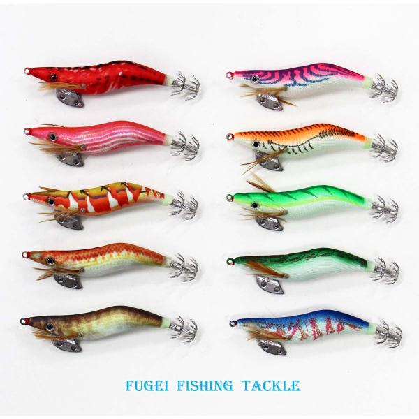 釣具 仕掛け 夜光 エギ 2.5号 10本 セット Y20egi25h10pE イカ釣り