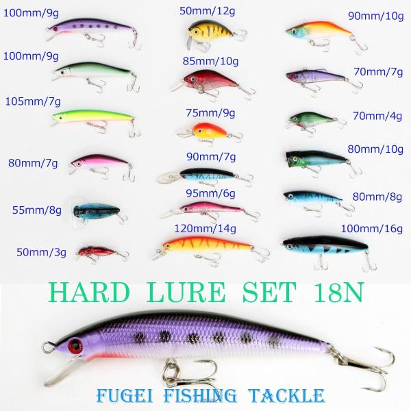 お試し セット ルアーフィッシング用 シャッド ポッパー クランク