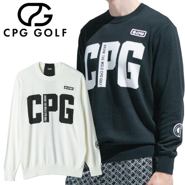 CPG GOLF 【期間限定】 CPG GOLF BIGロゴセーター メンズ ゴルフウェア