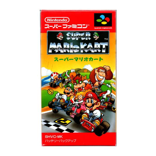 スーパーマリオカート (SFC)(箱説明書付) : ゲーム四次元ヤフー店