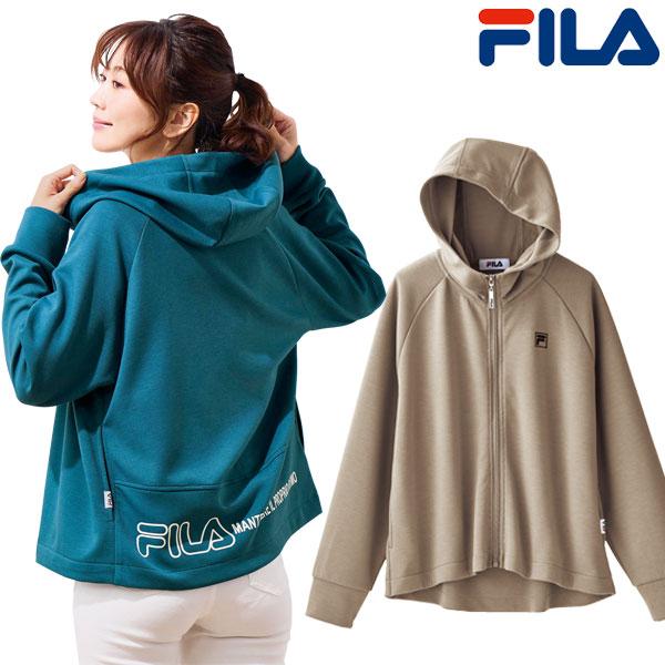 FILA（フィラ） アウター感覚パーカー UV対策 花粉対策 左右脇ポケット