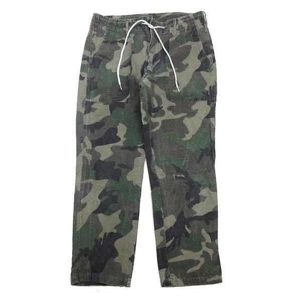 z□フリークスストア/FREAKS STORE 迷彩柄パンツ【M】緑系/men's/224