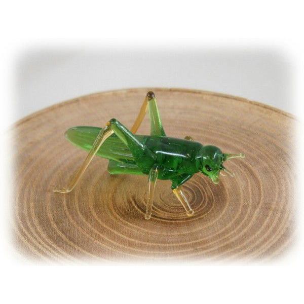 ガラス細工昆虫【バッタ】 : ガラス工房ぎやまん2 - 通販 - Yahoo
