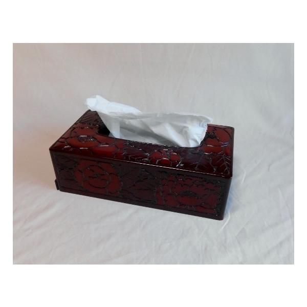鎌倉彫 ティッシュボックス 薬研牡丹 : 鎌倉彫廣堂 - 通販 - Yahoo