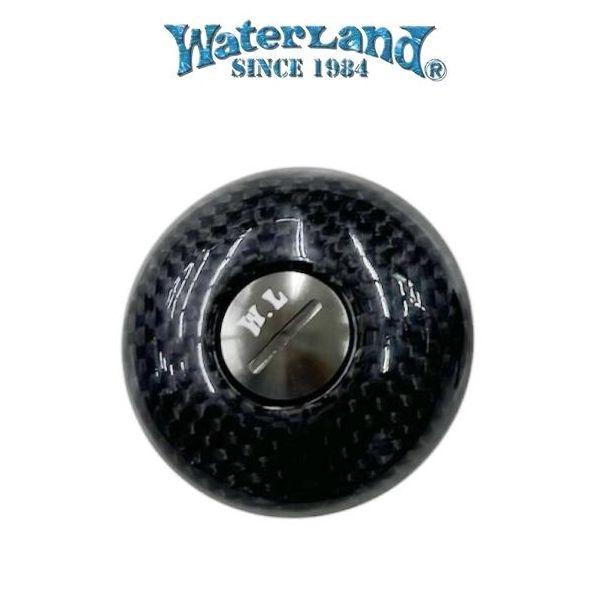 WaterLand（ウォーターランド） カーボンハンドルノブ LL ガンメタ