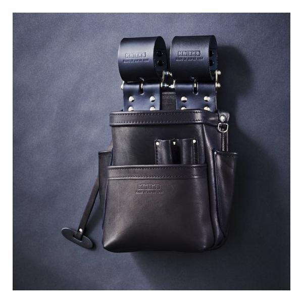 KNICKS（ニックス） KB-201SPDX 自在型チェーンタイプコンピ革2段腰袋