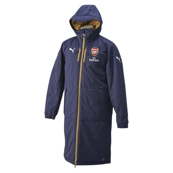 PUMA（プーマ） アーセナル 15-16 ロングベンチコート 【PUMA|プーマ