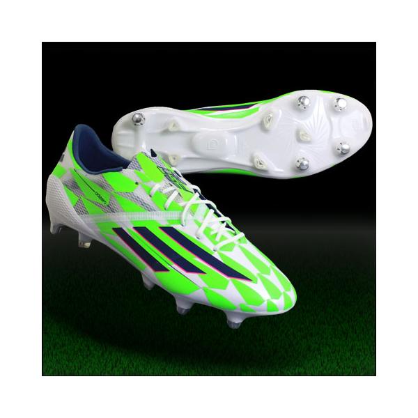 adidas（アディダス） アディゼロ F50 SG コアホワイト×リッチブルー
