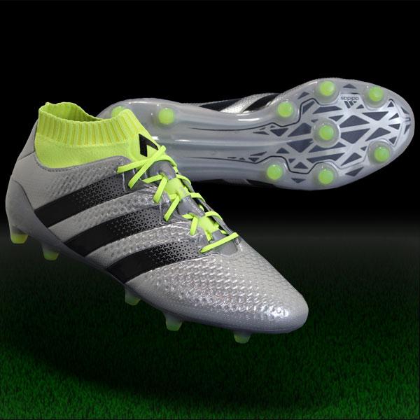 adidas（アディダス） エース 16.1 プライムニット FG/AG シルバー