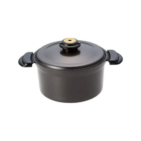 MFG 遠赤外線 炊飯鍋 22cm 4.5L 蒸気摘み蓋付 スーパーラジエント
