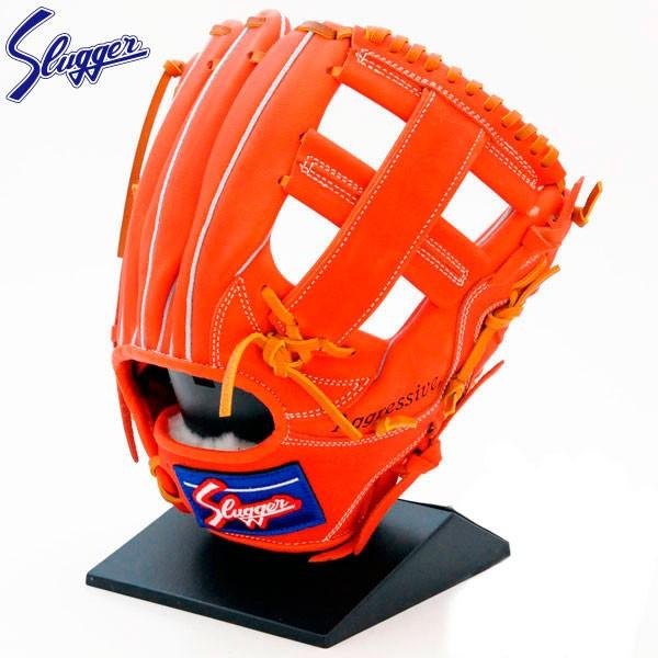 久保田スラッガー 軟式 グローブ 野球 内野手 KSN-25MS Fオレンジ×タン