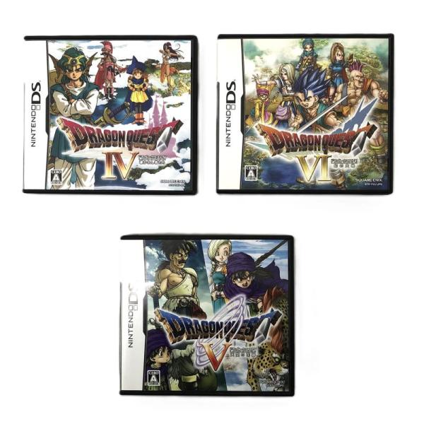 レトロ》ドラゴンクエスト 4・5・6 3本セット Nintendo/ニンテンドーDS