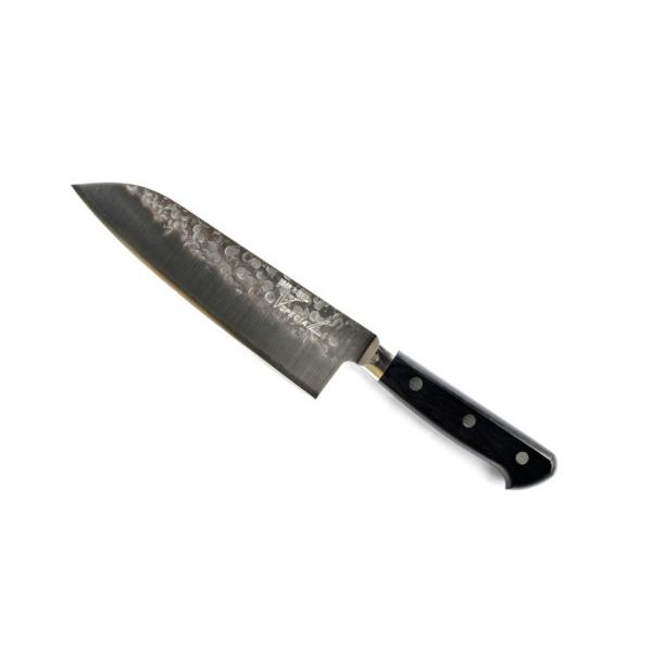 高村 V10スペシャル 鎚目 三徳包丁170mm 口金付 : かかし屋ヤフー店