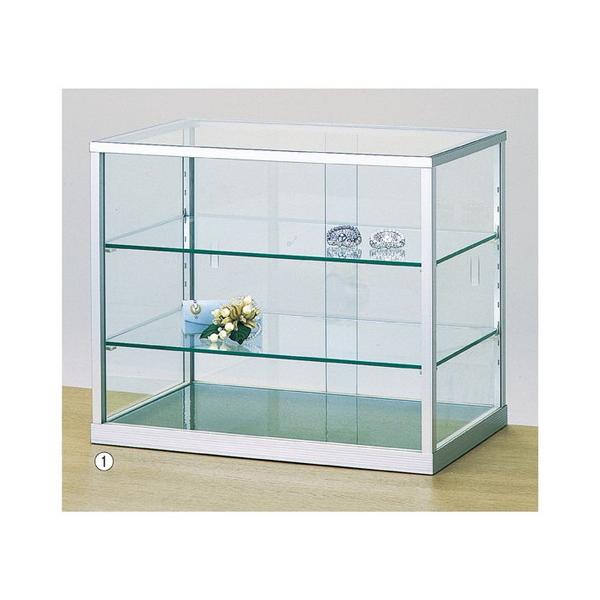 本体) 卓上ガラスショーケース W45×H43.7cm / kp38-106-6-5 : 看板材料