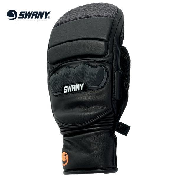 26 SWANY スワニー SLX-352 Hayate S Mitt BK スキーグローブ