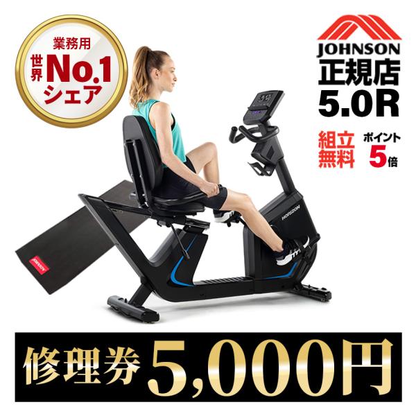 組立設置無料／ リカンベントバイク 5.0R ジョンソン JOHNSON アップ