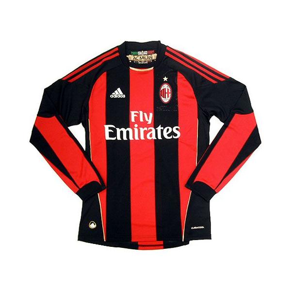 adidas（アディダス） ACミラン 10-11 ホーム 長袖ユニフォーム