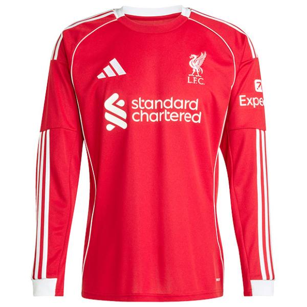 adidas（アディダス） リバプール 25-26 ホーム 長袖レプリカ
