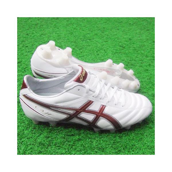 ASICS（アシックス） C3-JF パールホワイト×ワインレッド 【asics