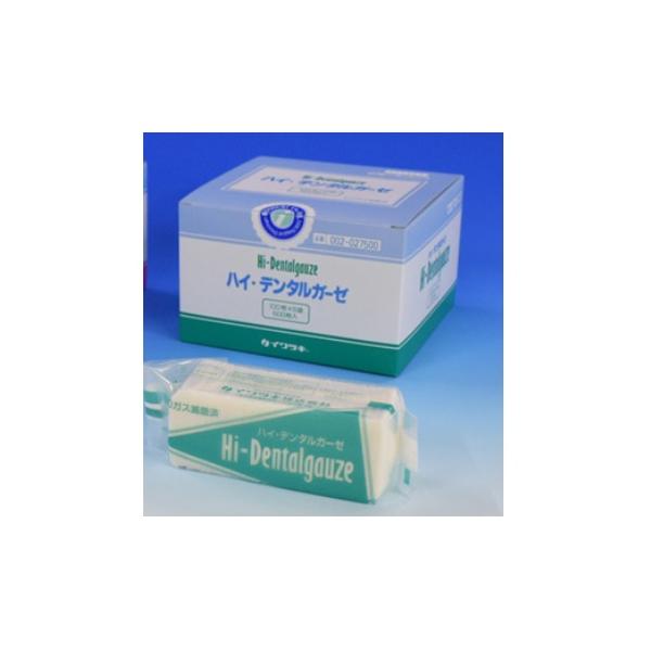 ハイ・デンタルガーゼ 6ツ折 滅菌 002−027500 600枚