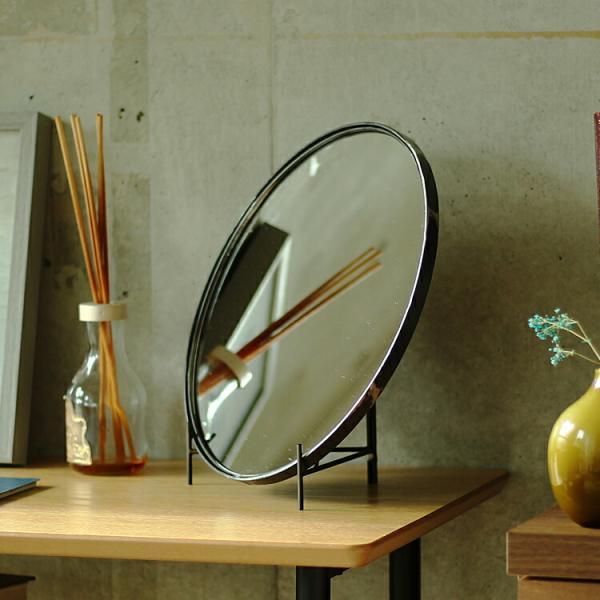 Round Mirror L ミラー 鏡 壁掛け インテリア ウォール ミッド