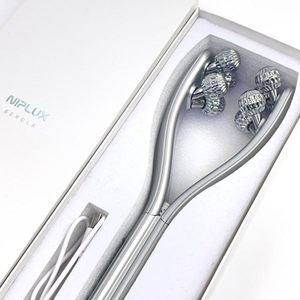 NIPLUX ニップラックス BEROLA ベローラ NP-BRL23SV 美顔ローラー