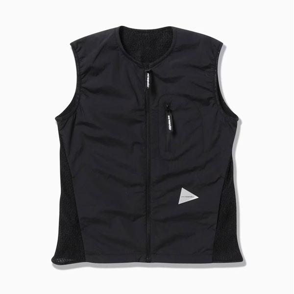 and wander（アンドワンダー） ベスト alpha direct vest 5744241117