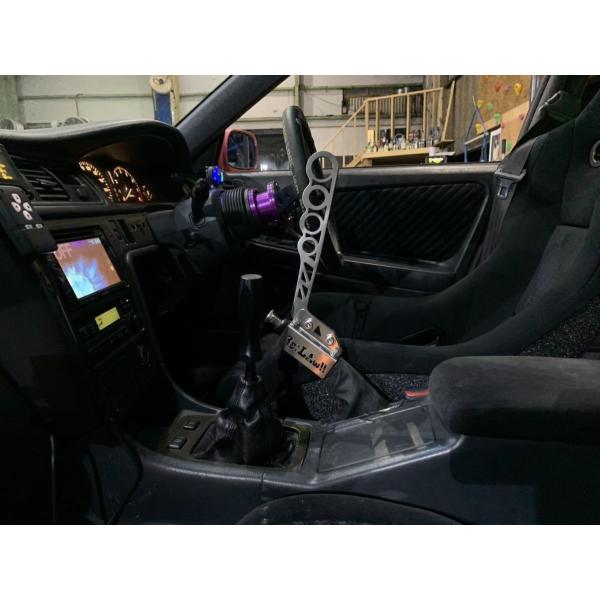 RE:Low!! 汎用 延長 サイドブレーキレバー メリケンタイプ ハンド