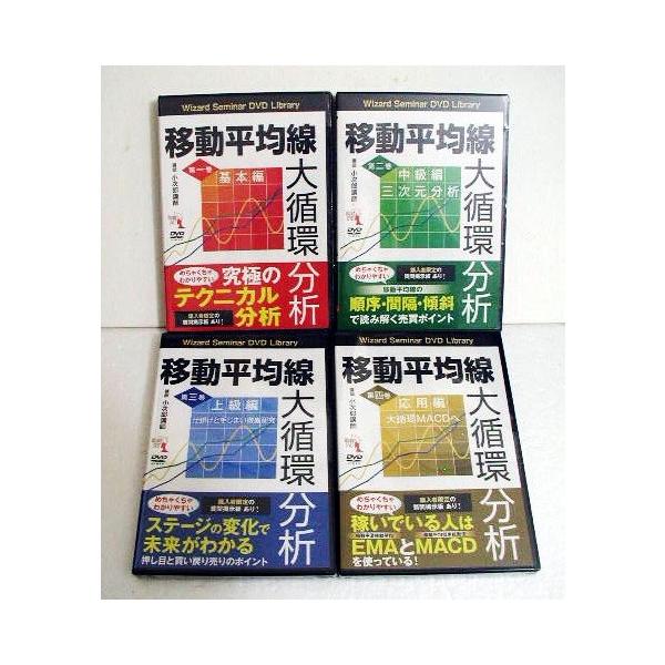 DVD 移動平均線大循環分析 第1巻〜4巻 セット』 講師：小次郎講師 : く