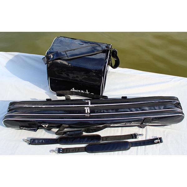 アクア ライト3層ロッドケース＆ライトヘラバックセット : 鯨ヶ池FC