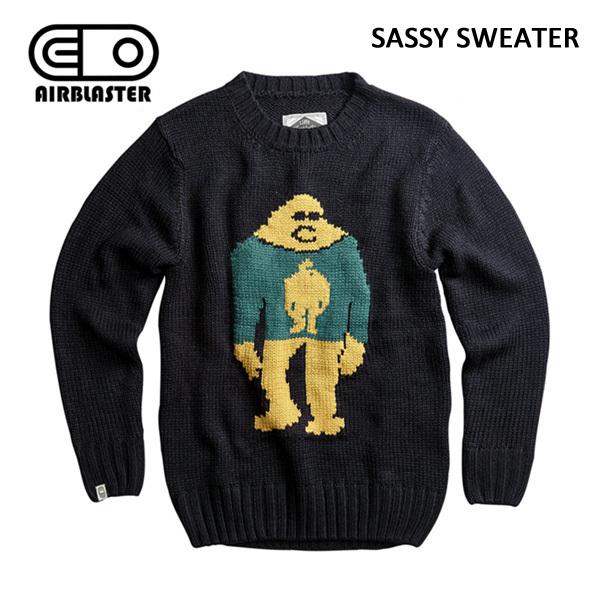 AIRBLASTER エアブラスター SASSY SWEATER サッシー セーター Black