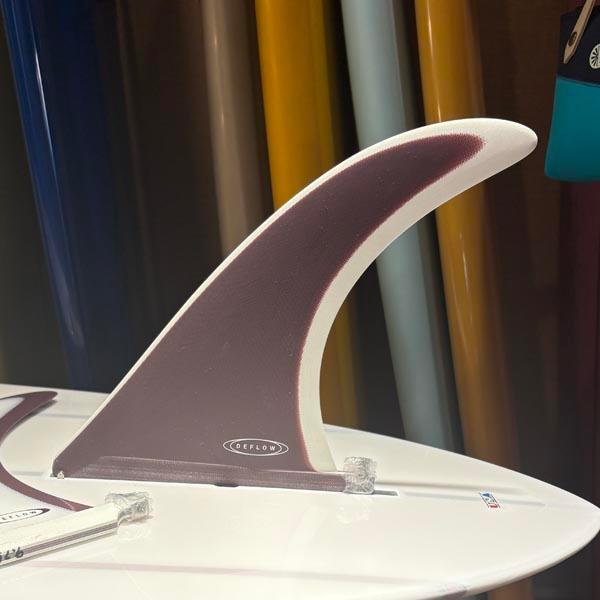 DEFLOW CREAM 9.75 (デフロウ ロングボード クラシック シングルフィン