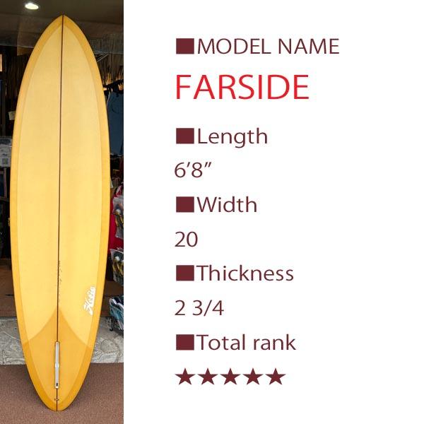 試乗ボード HOBIE FARSIDE 6'8” （ファーサイド ミッドレングス ファン