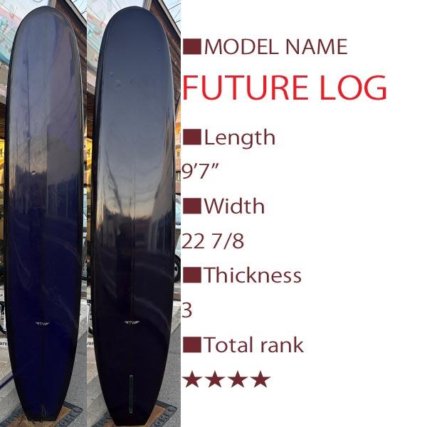 Tyler Warren Sharpes FUTURELOG 9'7