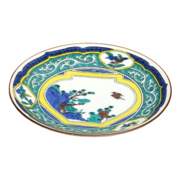 九谷焼 青郊窯5号皿 古九谷色絵壺花鳥図MC-505 : 北山堂 - 通販