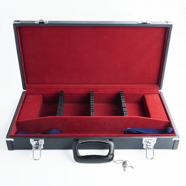 包丁ケース レザー張り アタッシュケース 洋包丁用 収納数12本 日本製