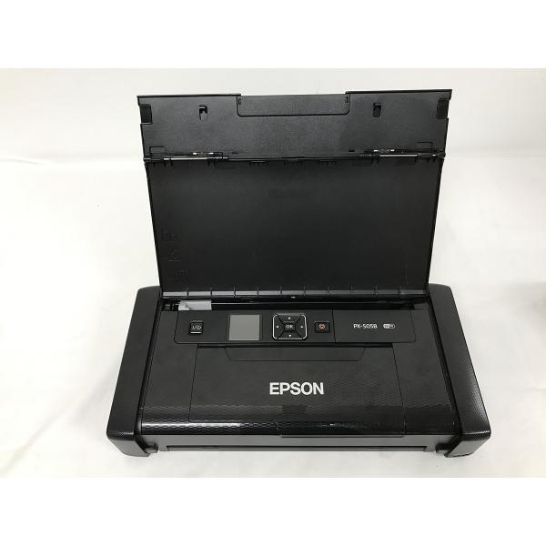 ジャンク□EPSON PX-S05B☆AC付☆通電OK☆バッテリー不良☆ビジネス