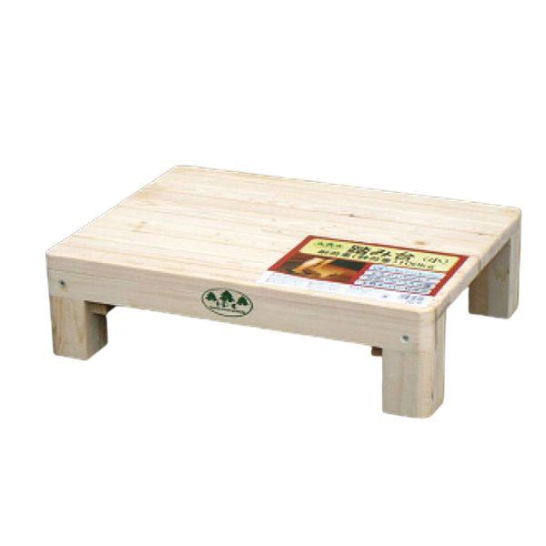 木製踏み台 小 44×32.5×12cm : ホームセンターグッデイ - 通販 - Yahoo