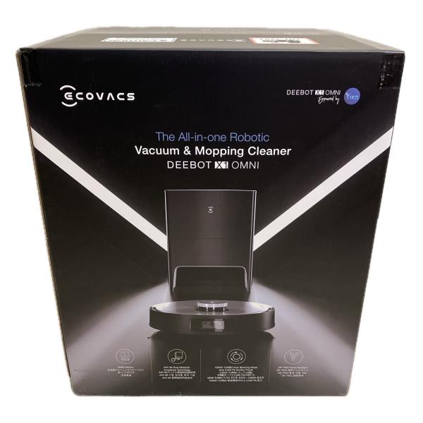 DEEBOT エコバックス ECOVACS 全自動 オールインワンロボット掃除機 X1