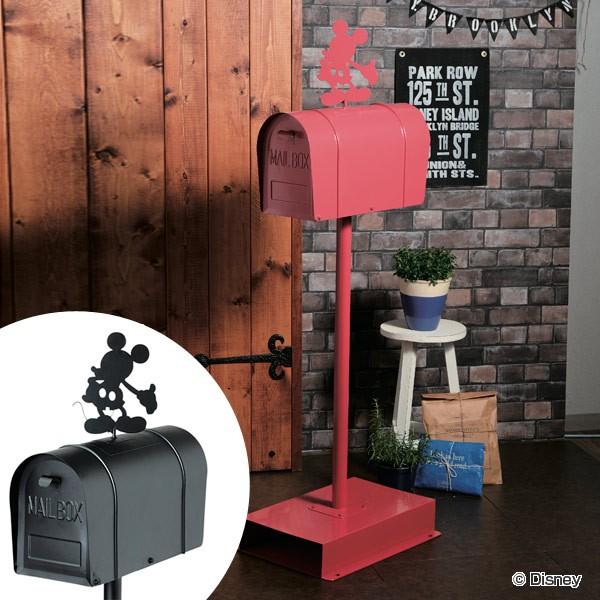 Disney（ディズニー） 郵便ポスト アメリカンスタンドポスト ミッキー